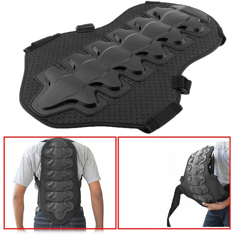 

Motorcycle Back Protector Dirt Bike Chest Spine Protector Racing Anti-Fall Foam Back Protector Motorbike Body Armor