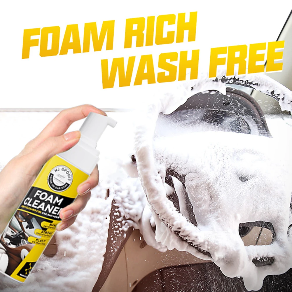 200ml Car Interior Foam Cleaner Spray Powerful Decontamination Leather Seat Plastic Part Foam Cleaning Auto Maintenance Tool
200ml Car Interior Foam Cleaner Spray Powerful Decontamination Leather Seat Plastic Part Foam Cleaning Auto Maintenance Tool