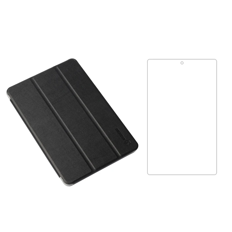 

ALLDOCUBE IPlay 40 чехол + Защитная пленка для экрана, ультратонкий планшетный компьютер для ALLDOCUBE IPlay40, 10,1-дюймовый планшет, флип-чехол (черный)