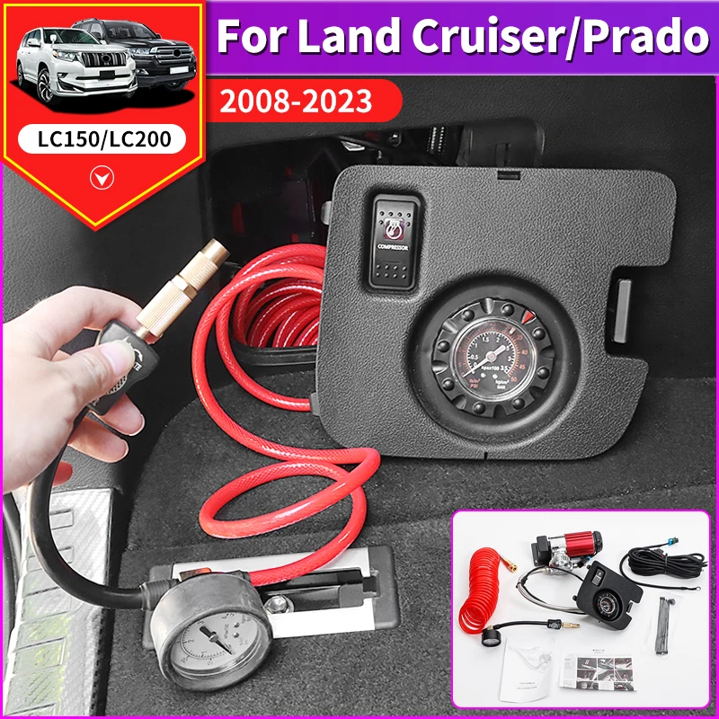 2008-2021 For Toyota Land Cruiser 200 Prado 150 Modified Lc150 Tire Pressure Insufficient High-Power Air Pump LC200 Accessories
2008-2021 For Toyota Land Cruiser 200 Prado 150 Modified Lc150 Tire Pressure Insufficient High-Power Air Pump LC200 Accessories