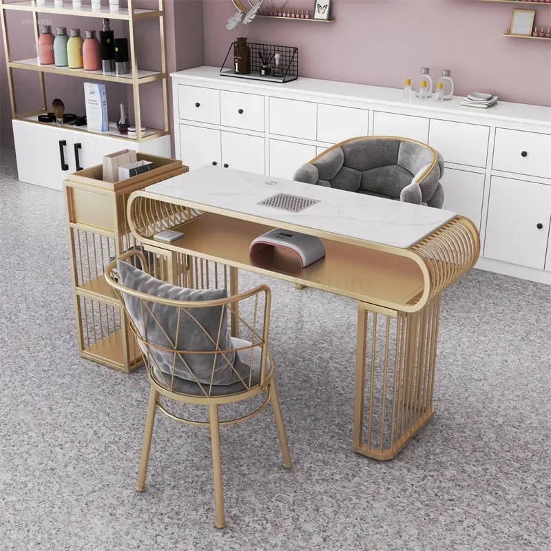 European Iron Nail Tables and Chairs Set Beauty Professional Manicure Tables with Vacuum Cleaner Household Makeup Tables
European Iron Nail Tables and Chairs Set Beauty Professional Manicure Tables with Vacuum Cleaner Household Makeup Tables