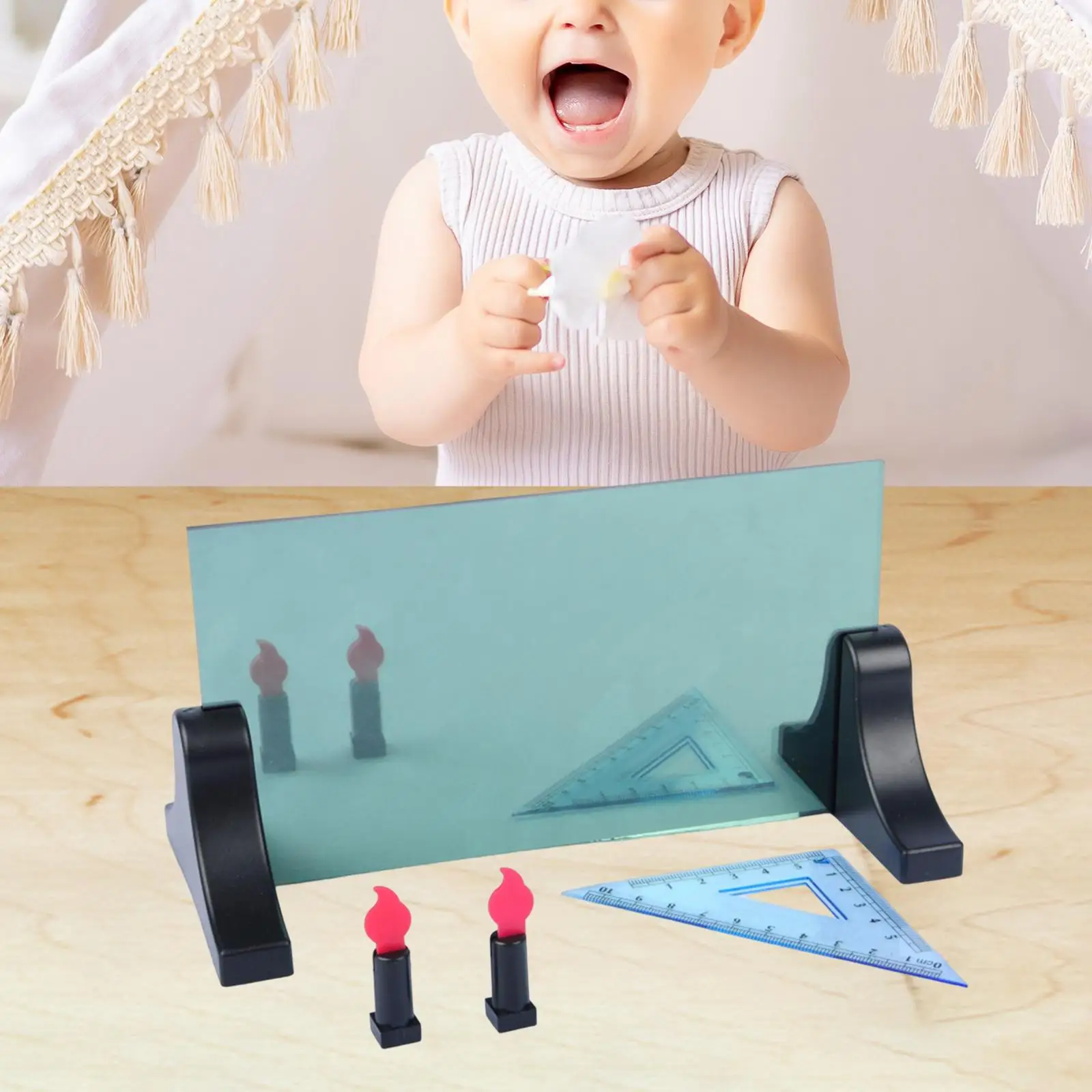 Plane Mirror Imaging Device Teaching Aids Plane Mirror Imaging Demonstrator for Kids
Plane Mirror Imaging Device Teaching Aids Plane Mirror Imaging Demonstrator for Kids