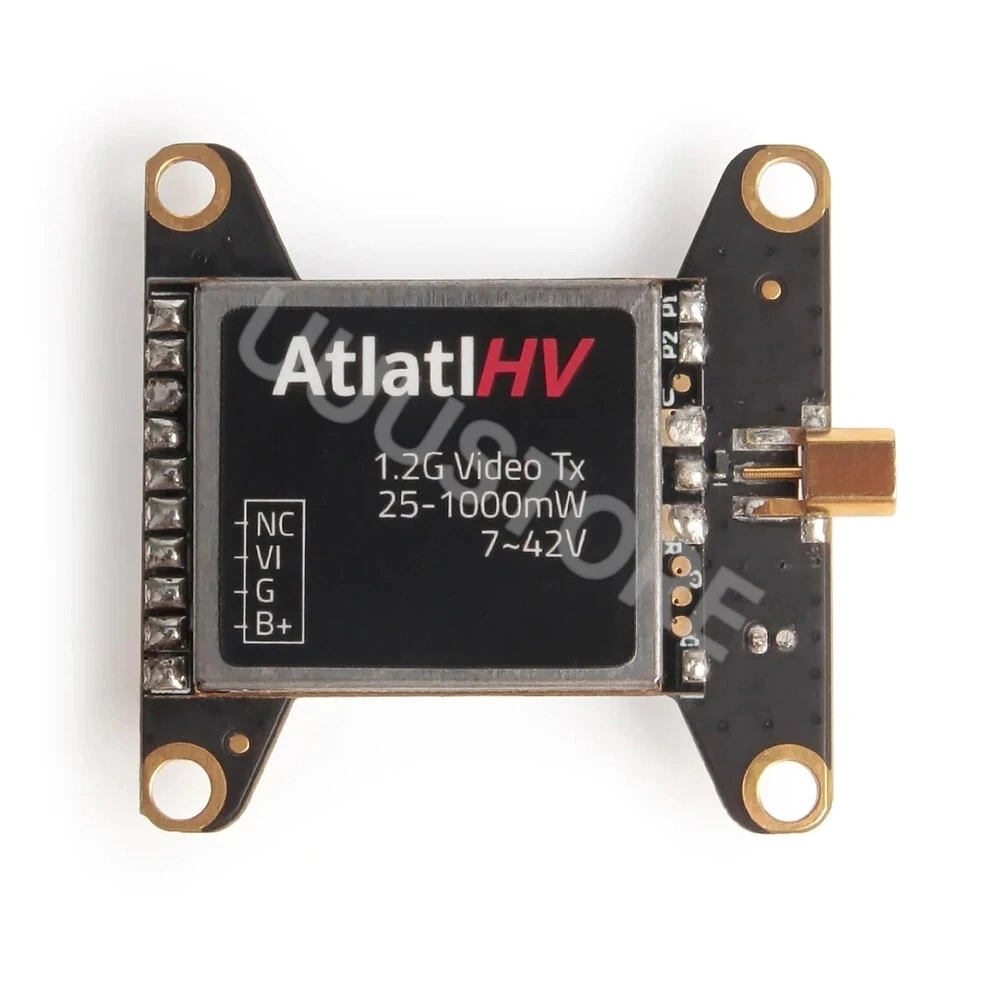 

HolyBro Atlatl HV V2 VTX 1.2GHz 1W FPV Transmitter VTX 2-8S 30.5X30.5mm for FPV Long Range Drone RC Model