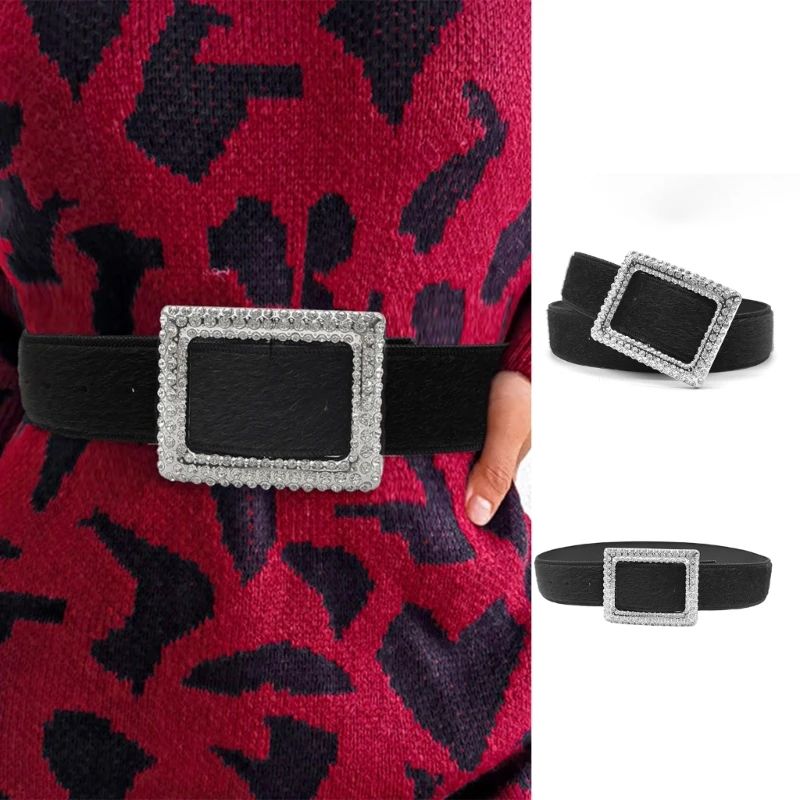 Elegant Square Waist Belt for Women Ladies Dress Belt Fashion Female Square Buckle Waist Strap for Prom Party
Elegant Square Waist Belt for Women Ladies Dress Belt Fashion Female Square Buckle Waist Strap for Prom Party