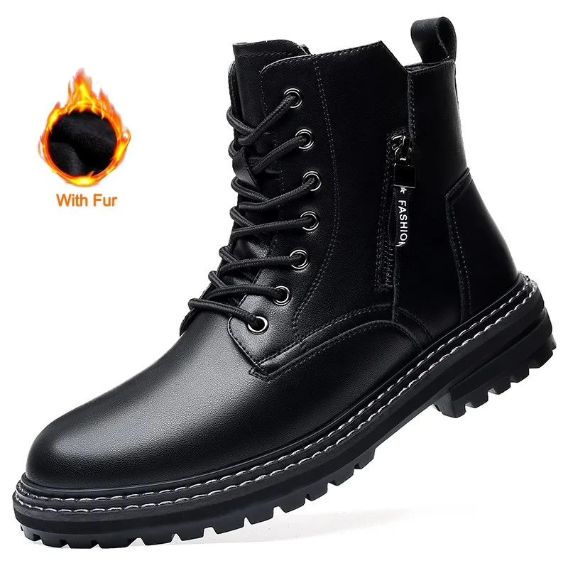 Luxury Brand Men's Casual Boots New Non Slip Outdoor Tooling Boots Comfortable Handmade Ankle Boots for Men Motorcycle Boats 
Luxury Brand Men's Casual Boots New Non Slip Outdoor Tooling Boots Comfortable Handmade Ankle Boots for Men Motorcycle Boats