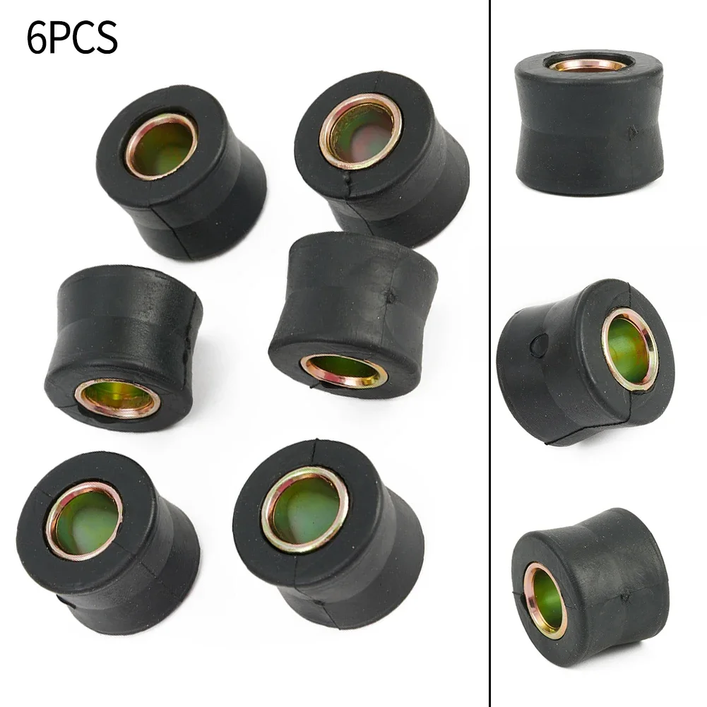 6*Motorcycle Rear Shock Bush 10mm Rear Shock Absorber Cushion Rubber Ring Bushing Spare Part Fit For Dual Sport Off-Road Street
6*Motorcycle Rear Shock Bush 10mm Rear Shock Absorber Cushion Rubber Ring Bushing Spare Part Fit For Dual Sport Off-Road Street