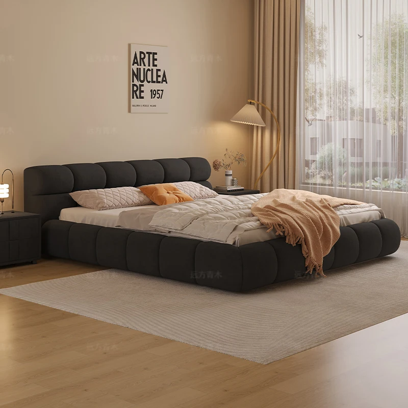 Rustic Modern Nordic Double Bed Wood Queen Storage Full Size Headboard Bed Platform Multifunctional Camas De Casal Furnitures 
Rustic Modern Nordic Double Bed Wood Queen Storage Full Size Headboard Bed Platform Multifunctional Camas De Casal Furnitures