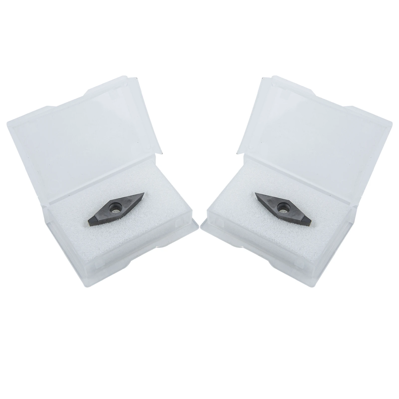 VCGT160408 PCD Blades 2pcs Blades Carbide Diamond Indexable Inserts Polycrystalline Toolholding 100% Brand New
VCGT160408 PCD Blades 2pcs Blades Carbide Diamond Indexable Inserts Polycrystalline Toolholding 100% Brand New