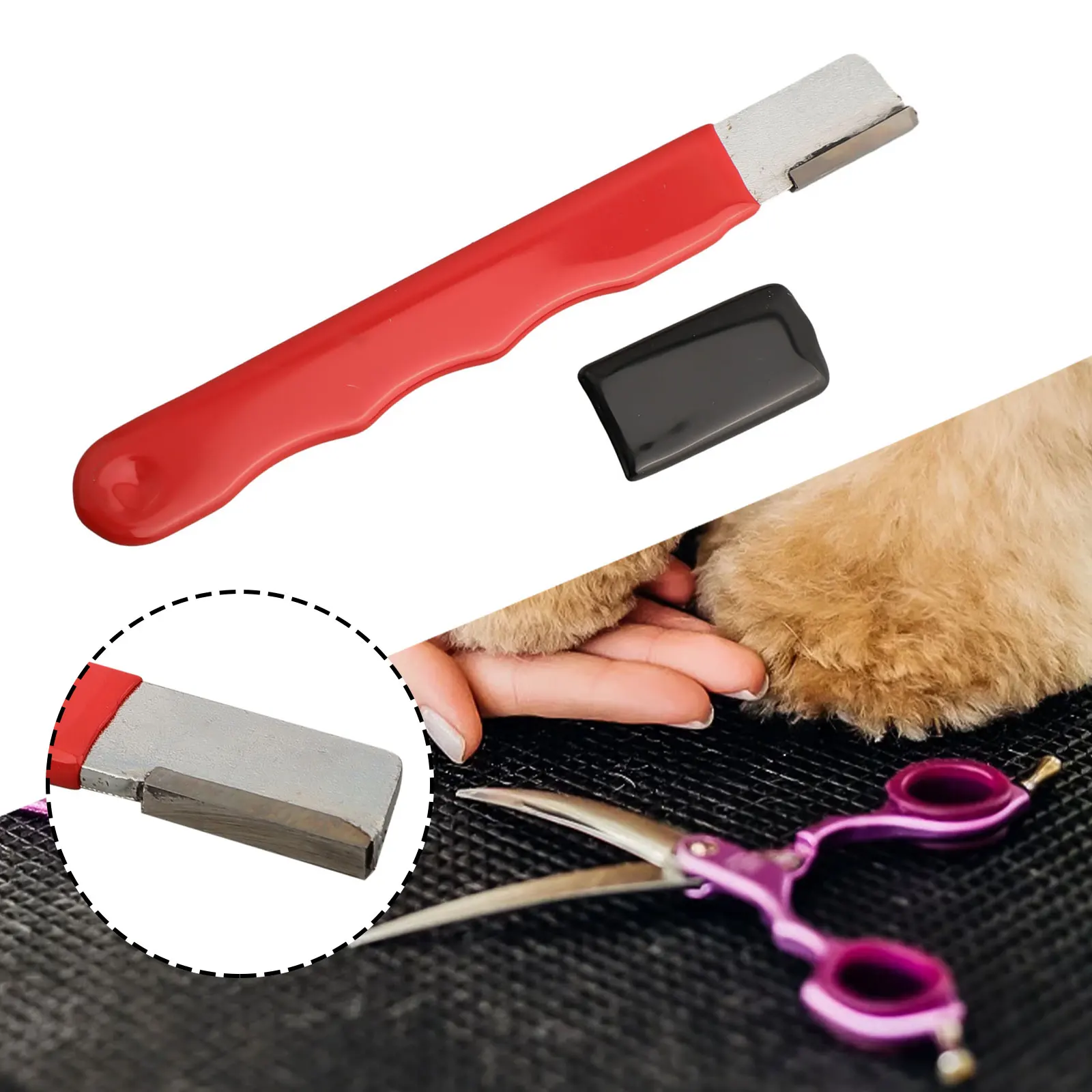 1pc Outdoor Tool Sharpener Stone Garden Tool Alloy Steel Sharpening Red, Black 128mm Total Length 15mm Width For Shears Chisels
1pc Outdoor Tool Sharpener Stone Garden Tool Alloy Steel Sharpening Red, Black 128mm Total Length 15mm Width For Shears Chisels