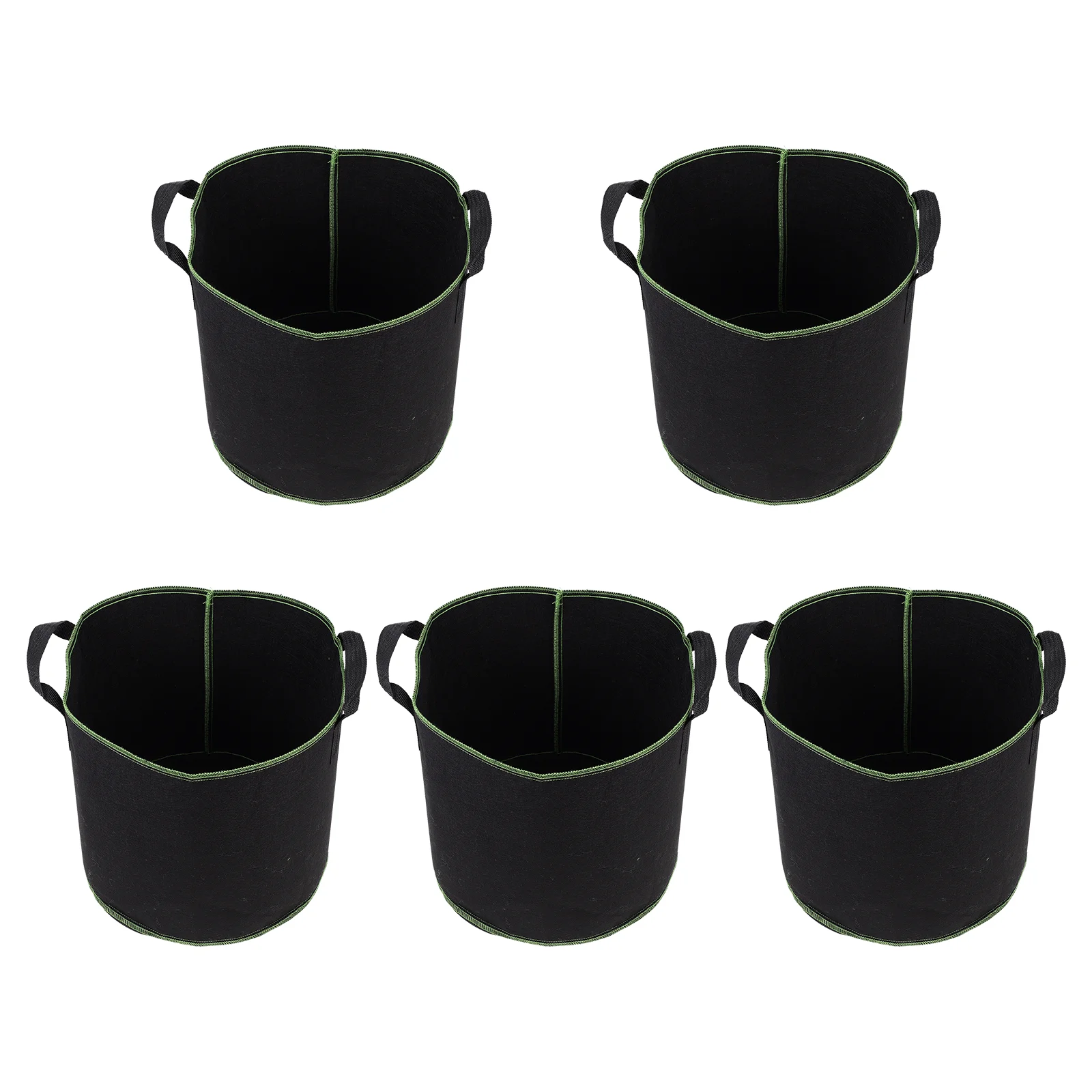 

5 Pcs Seedling Bag Grow Bags Plant Growing Vegetable Planting Vegetables Pouches Non-woven Fabric Nursery Nursing Flower
