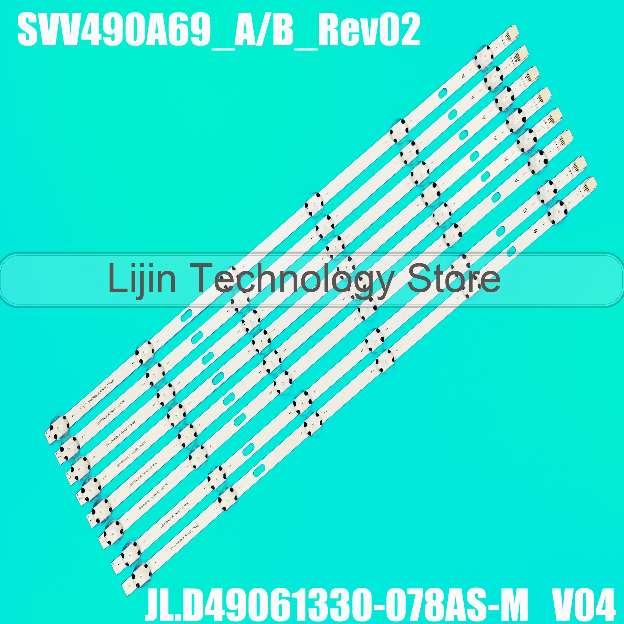 SVV490A69 49FX550B 49GS352B BTX - 49GX550B LT - 49C890 JL.D49061330 - 078AS - M V05 078HS Светодиодная подсветка
SVV490A69 49FX550B 49GS352B BTX - 49GX550B LT - 49C890 JL.D49061330 - 078AS - M V05 078HS Светодиодная подсветка