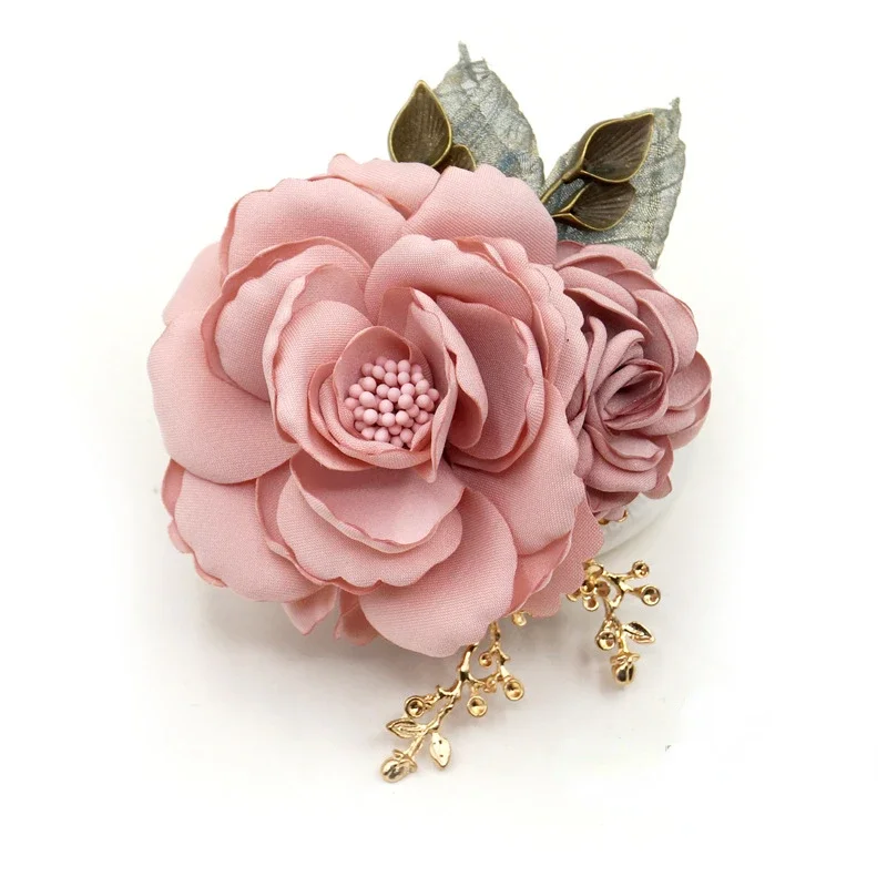 High-quality Fabric Flower Brooch Pins Korean Fashion Handmade Cloth Art Corsage Wedding Jewelry Brooches for Women Accessories
High-quality Fabric Flower Brooch Pins Korean Fashion Handmade Cloth Art Corsage Wedding Jewelry Brooches for Women Accessories
