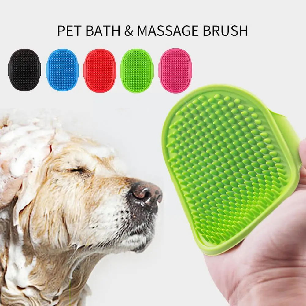 1pc Soft Rubber Dog Brush Comb Cat Bath Brush Rubber Brush Gloves Grooming Massage Cat Dog Supplies Brush Cleaning Dog Hair A2I7
1pc Soft Rubber Dog Brush Comb Cat Bath Brush Rubber Brush Gloves Grooming Massage Cat Dog Supplies Brush Cleaning Dog Hair A2I7