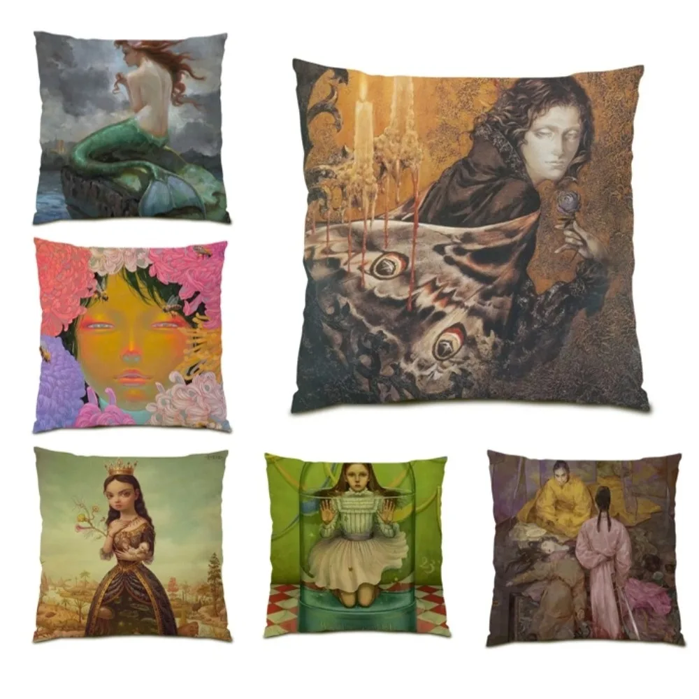 Living Room Home Decoration Oil Painting Pillow Cover Simple Cushion Cover 45x45 Poster Square Geometric Luxury Gift Bed F1316
Living Room Home Decoration Oil Painting Pillow Cover Simple Cushion Cover 45x45 Poster Square Geometric Luxury Gift Bed F1316
