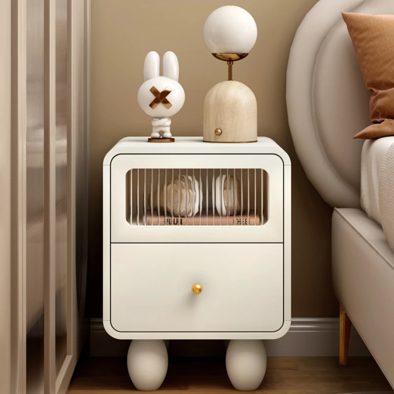 Modern Solid Wood Nightstands Transparent Small Space Narrow Kids Bedside Table Cute Bedroom Home Furniture
Modern Solid Wood Nightstands Transparent Small Space Narrow Kids Bedside Table Cute Bedroom Home Furniture