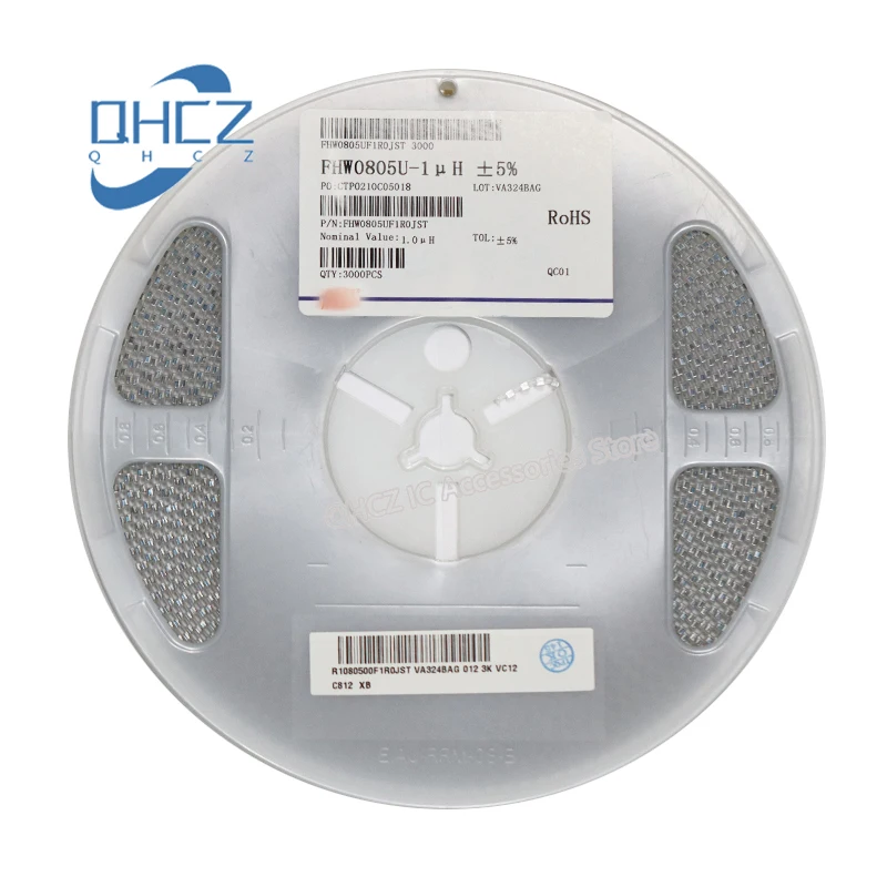 3000 шт. 0805 1 мкГн ± 5% ток 1608 мА FHW0805UF1R0JST SMD обмотанный индуктор новая Оригинальная Φ
3000 шт. 0805 1 мкГн ± 5% ток 1608 мА FHW0805UF1R0JST SMD обмотанный индуктор новая Оригинальная Φ