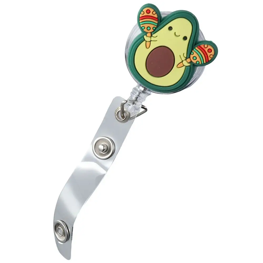 Зеленый мультяшный Телескопический зажим авокадо, пластиковый выдвижной держатель для значков, катушки с идентификационным номером, значок с именем, офисные зажимы
Зеленый мультяшный Телескопический зажим авокадо, пластиковый выдвижной держатель для значков, катушки с идентификационным номером, значок с именем, офисные зажимы