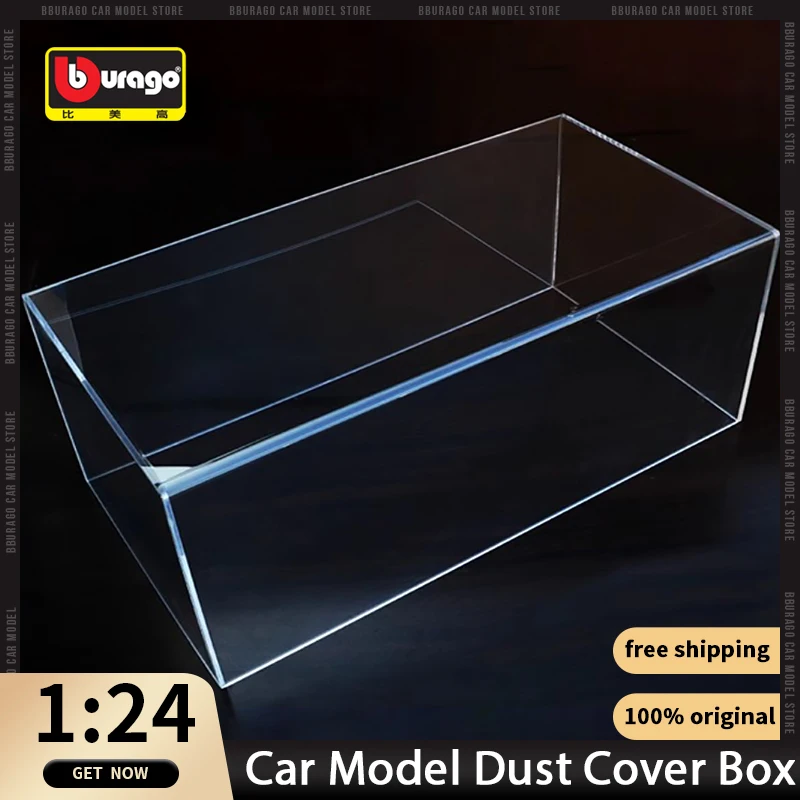 

1:24 Bburago F1 Car Model Dust Cover Acrylic Display Box Universal Storage And Collection Box Buy 5 Get 1 Free Kids Gift