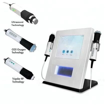

3 In 1 Oxygen Facial Machine Ultrasound Rf Co2 Bubble Oxygenation Skin Tightening 3 In 1 Oxygen Jet Facial Machine
