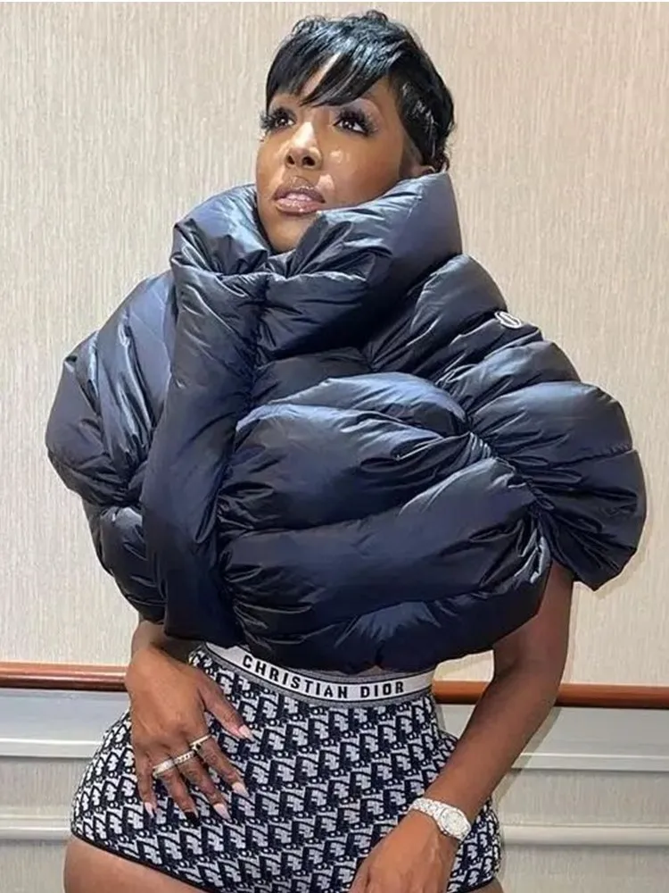 XIKTOP Autumn & Winter Irregular Padded Jacket Coat Women Fashion Stand Collar Zip Warm Tops Sleeveless Trendy Casual Streetwear
XIKTOP Autumn & Winter Irregular Padded Jacket Coat Women Fashion Stand Collar Zip Warm Tops Sleeveless Trendy Casual Streetwear