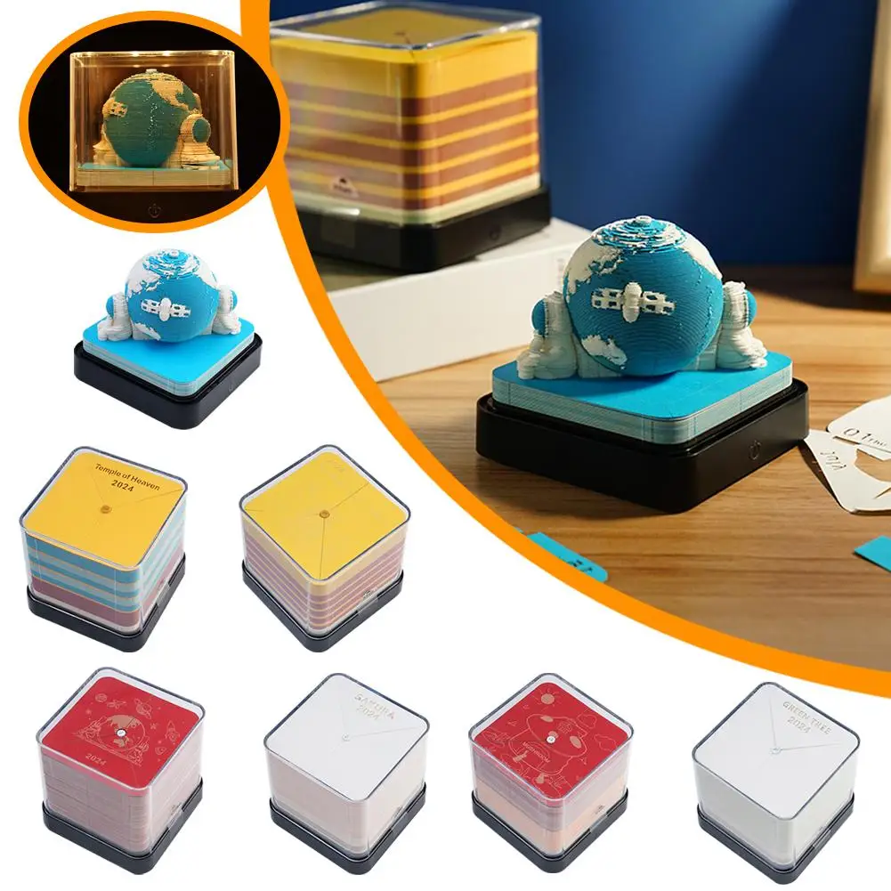 Omoshiroi 3D Calendar Notepad Creative Sticky Notes Christmas Gift Block Birthday Notes Offices Paper Treehouse Notes G3F1
Omoshiroi 3D Calendar Notepad Creative Sticky Notes Christmas Gift Block Birthday Notes Offices Paper Treehouse Notes G3F1