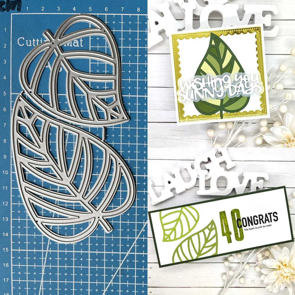 Lucky Goddess Metal Cutting Dies Large Leaf Diy Scrapbooking Photo Album Decorative Embossing Paper Card Crafts
Lucky Goddess Metal Cutting Dies Large Leaf Diy Scrapbooking Photo Album Decorative Embossing Paper Card Crafts