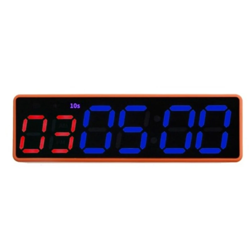 

Portable Gym Timer Interval Timer Workout Fitness Clock Countdown/UP/Stopwatch Magnetic & USB Rechargeable