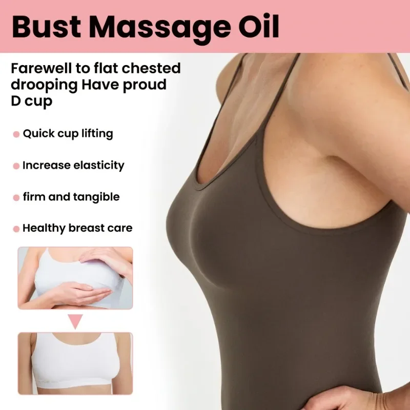 

Sdottor New Breast Enhancement Essential Oil Chest Lifting Enlargement Plumping Bust Up Growth Massager SPA Oil Enhancer Firm Br