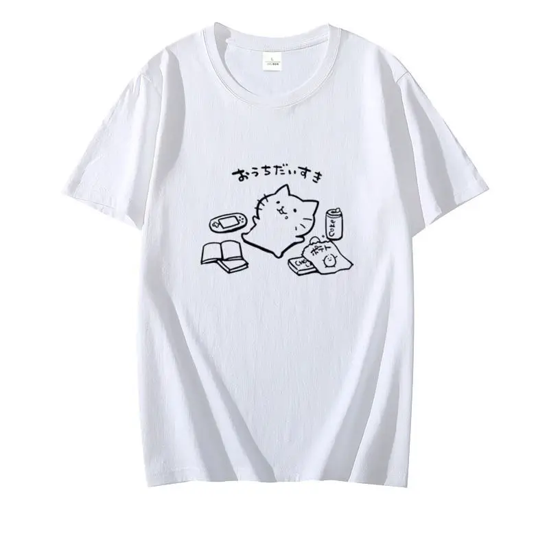 Fashion Summer Cat Cute Print T Shirt Retro Women y2k Street Hip Hop Retro Simple Harajuku Half Sleeve Oversized T Shirt Top
Fashion Summer Cat Cute Print T Shirt Retro Women y2k Street Hip Hop Retro Simple Harajuku Half Sleeve Oversized T Shirt Top