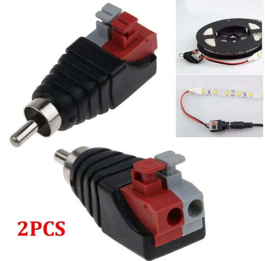 Adapter RCA Male Connector Audio Line Coaxial Conversion Line Signal Line Audio Push Type High-Quality Materials
Adapter RCA Male Connector Audio Line Coaxial Conversion Line Signal Line Audio Push Type High-Quality Materials