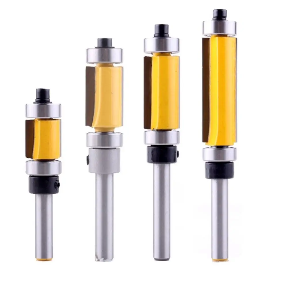 6.35MM Shank Milling Trimming Cutter Carving Double Bearing Straight Router Bit Milling Cutter For Woodworking Machinery Part
6.35MM Shank Milling Trimming Cutter Carving Double Bearing Straight Router Bit Milling Cutter For Woodworking Machinery Part