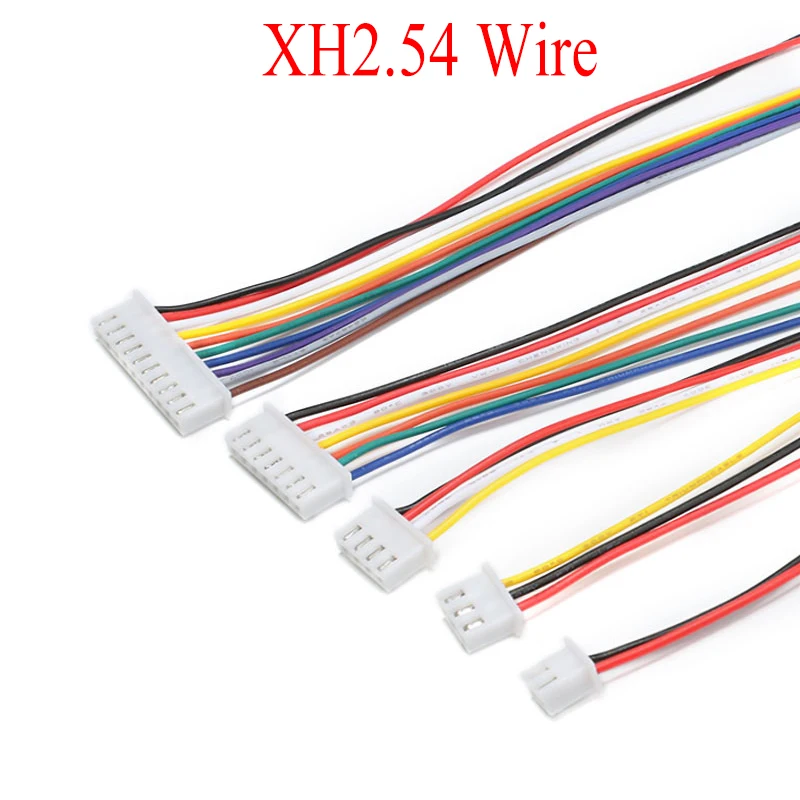 

5PCS XH2.54 200MM Length 1S/2S/3S/4S/5S/6S/7S/8S/9S Balance Wire Extension Charged Cable Lead Cord for RC Lipo Battery Charger