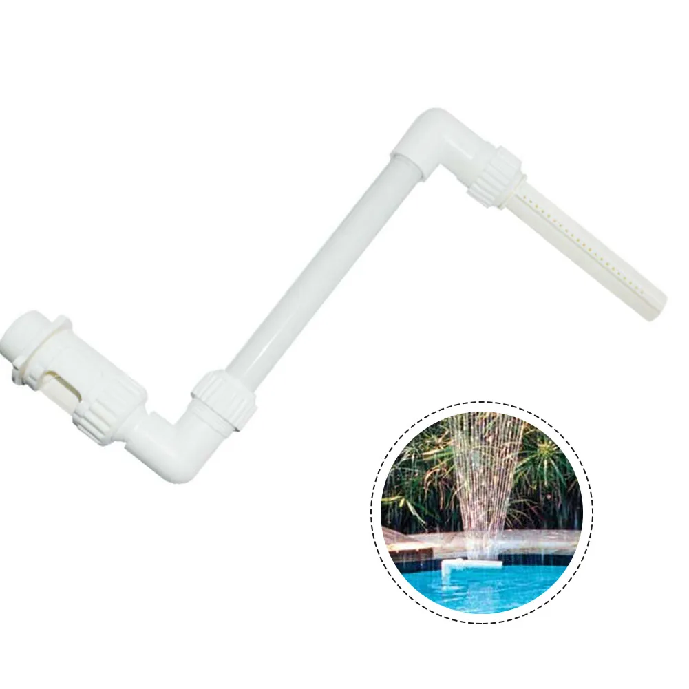 

Accessories Pool Fountain Stand Adjustable 1 Piece ABS Durable Easy Installation Fits Fountain Stand Replacement