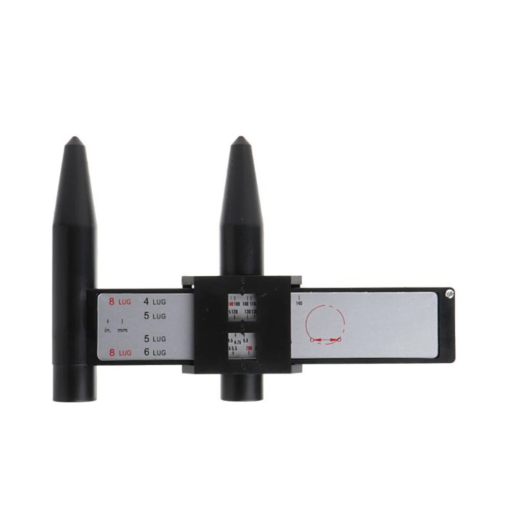 Accurate and Portable Wheel Bolt Ruler Suitable for Car Wheels Black Pcd Caliper 8Lug Wheel Hub Hole Distance Measuring Tool
Accurate and Portable Wheel Bolt Ruler Suitable for Car Wheels Black Pcd Caliper 8Lug Wheel Hub Hole Distance Measuring Tool