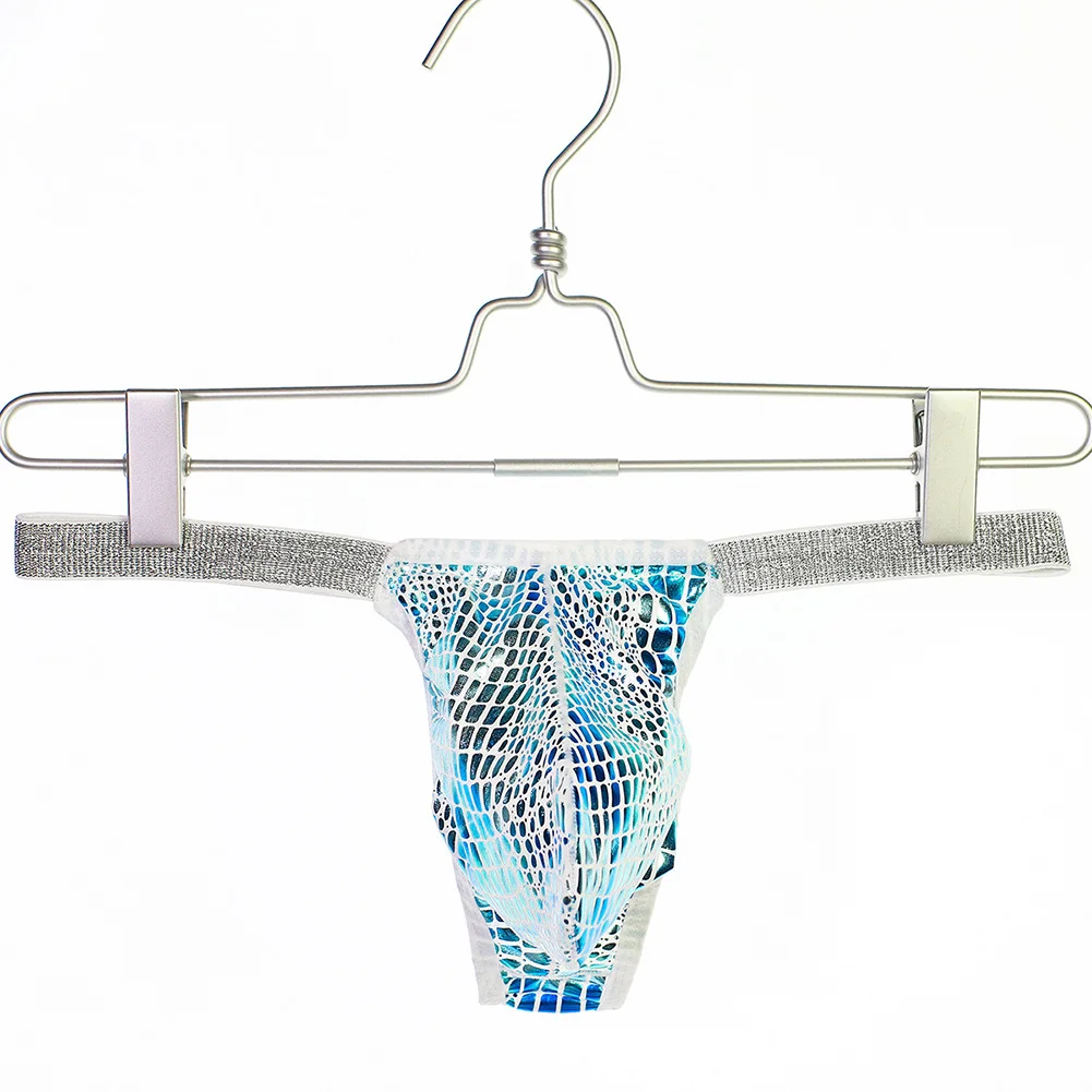 Men Underwear Glossy Crocodile Skin Cracked Sexy U Convex Breathable Nightclub Thong Panties Enhance T-Back Bikini
Men Underwear Glossy Crocodile Skin Cracked Sexy U Convex Breathable Nightclub Thong Panties Enhance T-Back Bikini