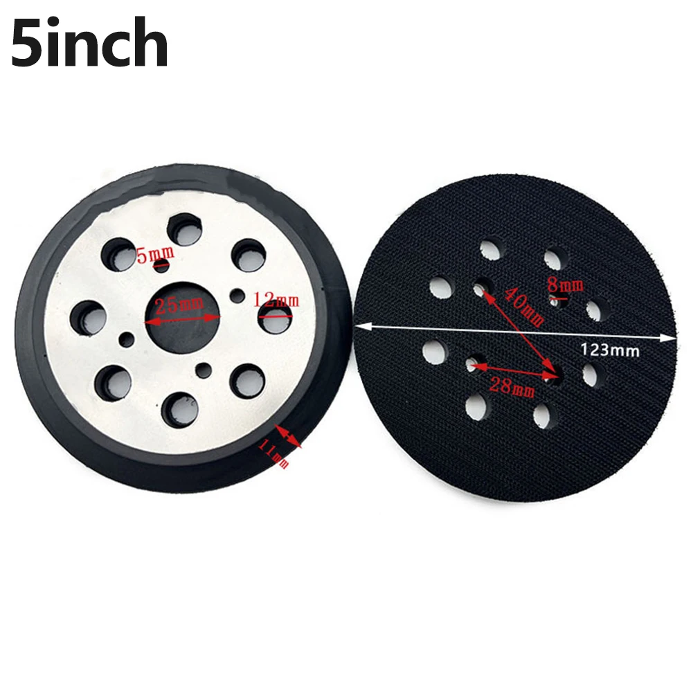 5 Inch Hook And Loop Sanding Pads Sander Pad Has 4 Screw Holes And 8 Dust Holes For R2600 R2601 Random Orbit Sander 300527002
5 Inch Hook And Loop Sanding Pads Sander Pad Has 4 Screw Holes And 8 Dust Holes For R2600 R2601 Random Orbit Sander 300527002