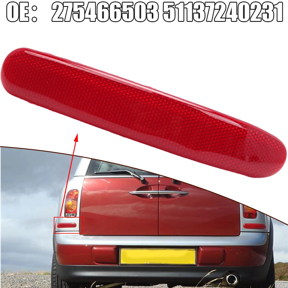 1x Left Red Lens Rear Bumper Reflector Light For Mini TURBO Clubman R55 2008-2014 #275466503/ 51137240231 ABS Reflective Sheet
1x Left Red Lens Rear Bumper Reflector Light For Mini TURBO Clubman R55 2008-2014 #275466503/ 51137240231 ABS Reflective Sheet