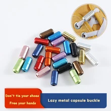 2Pcs Elastic Laces Clasps Metal Capsule Lock Buckles Tip Ends No Tie Shoelaces Tieless Elastic Lazy Shoelace Accessries
2Pcs Elastic Laces Clasps Metal Capsule Lock Buckles Tip Ends No Tie Shoelaces Tieless Elastic Lazy Shoelace Accessries