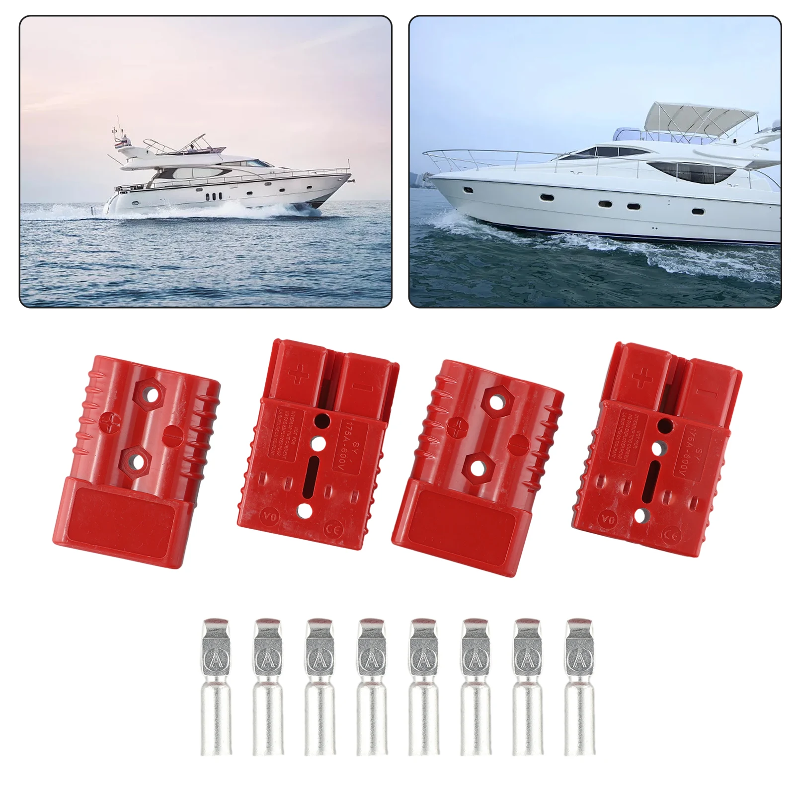 Power Connector Plug Buses RVs Ships For Anderson Neutral Design Silver Plated Contacts Straight Plug Terminal
Power Connector Plug Buses RVs Ships For Anderson Neutral Design Silver Plated Contacts Straight Plug Terminal