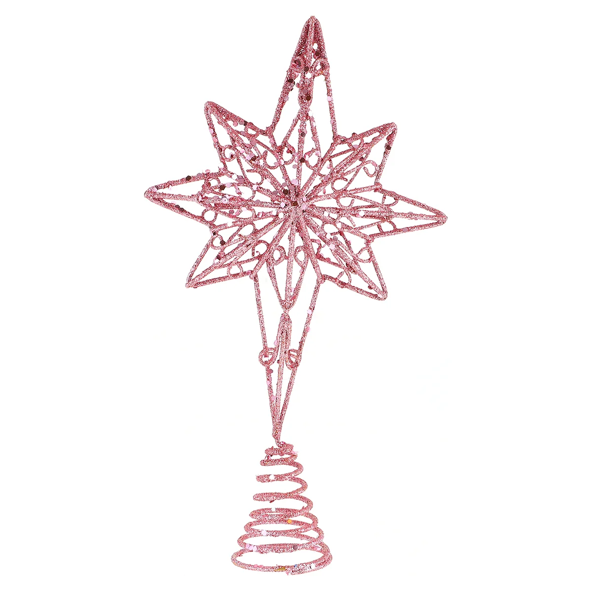 

Фотофон с изображением золотистой звезды, рождественская елка, Топпер, Железная Звезда, праздничное украшение для дома