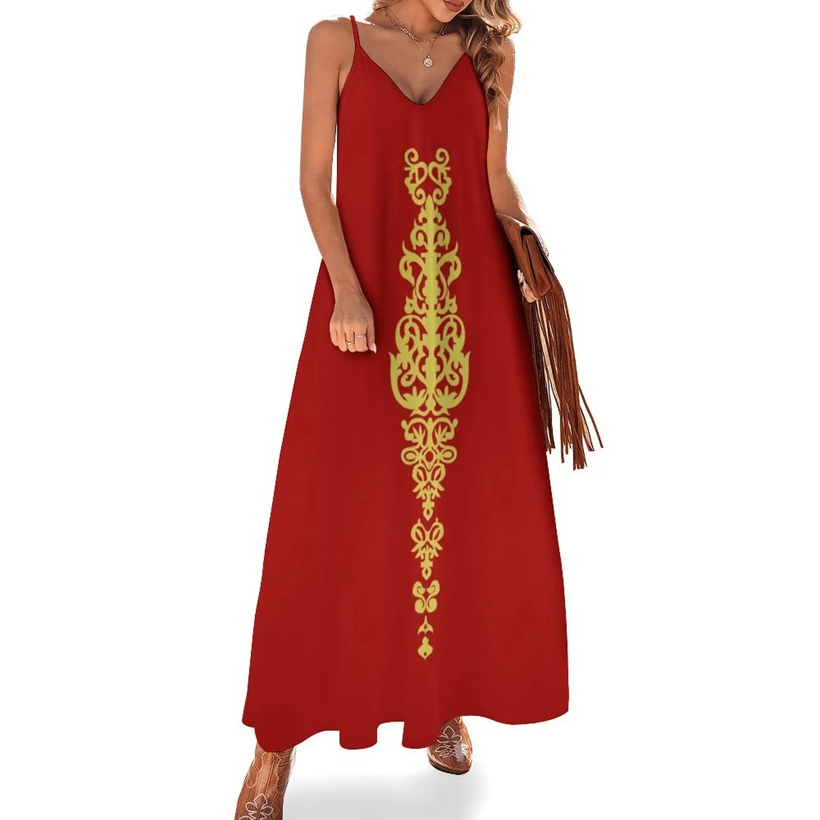 Queen Embroidery Sleeveless Dress women party dresses dress women summer 2024 
Queen Embroidery Sleeveless Dress women party dresses dress women summer 2024