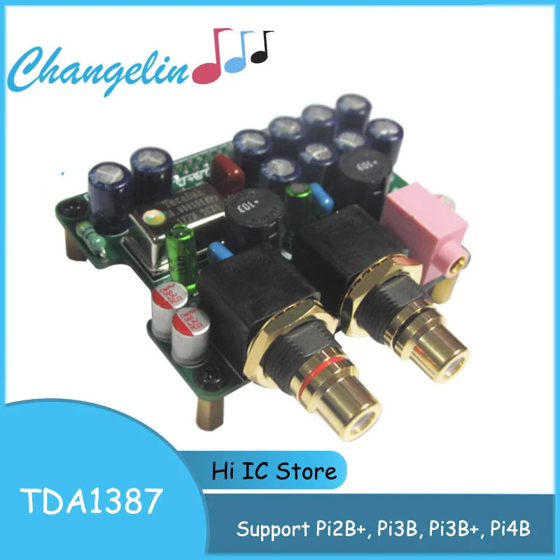 Цифровая звуковая карта I2S HiFi DAC TDA1387, плата расширения расширенная для Raspberry Pi 2B + Pi3B Pi3B + Pi4B
Цифровая звуковая карта I2S HiFi DAC TDA1387, плата расширения расширенная для Raspberry Pi 2B + Pi3B Pi3B + Pi4B