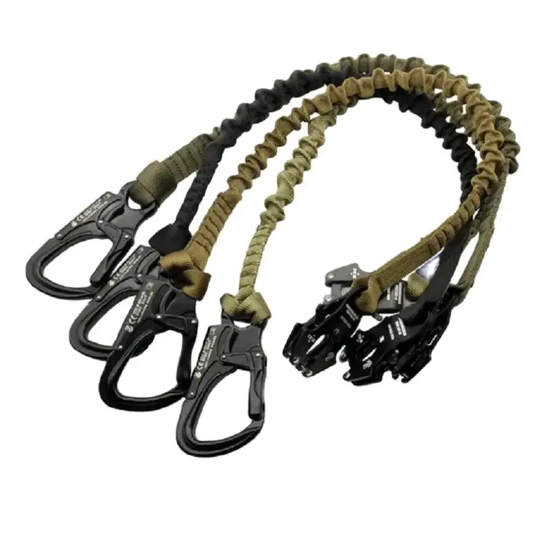 New Personal Retention Lanyard d Buckle Quick Quick Release CE Certification Elastic Safety Rope Double Head Hanging Buckle
New Personal Retention Lanyard d Buckle Quick Quick Release CE Certification Elastic Safety Rope Double Head Hanging Buckle