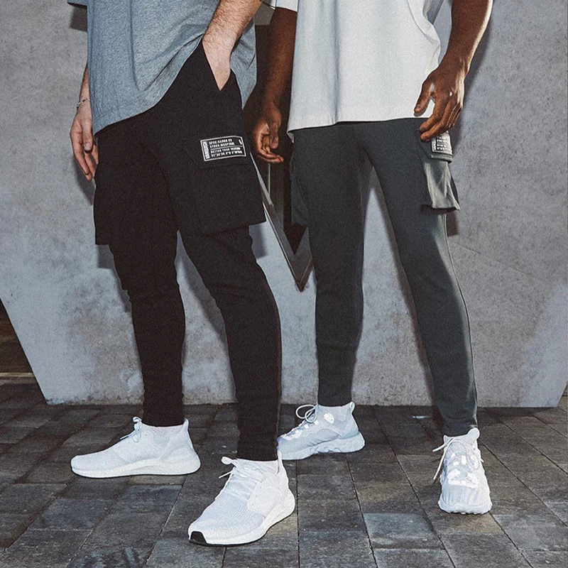 Men's Cargo Pants Joggers Sports Fitness Cotton Double Pocket Casual Pants Gym Running Training Sweatpants Fashion Men Clothing
Men's Cargo Pants Joggers Sports Fitness Cotton Double Pocket Casual Pants Gym Running Training Sweatpants Fashion Men Clothing