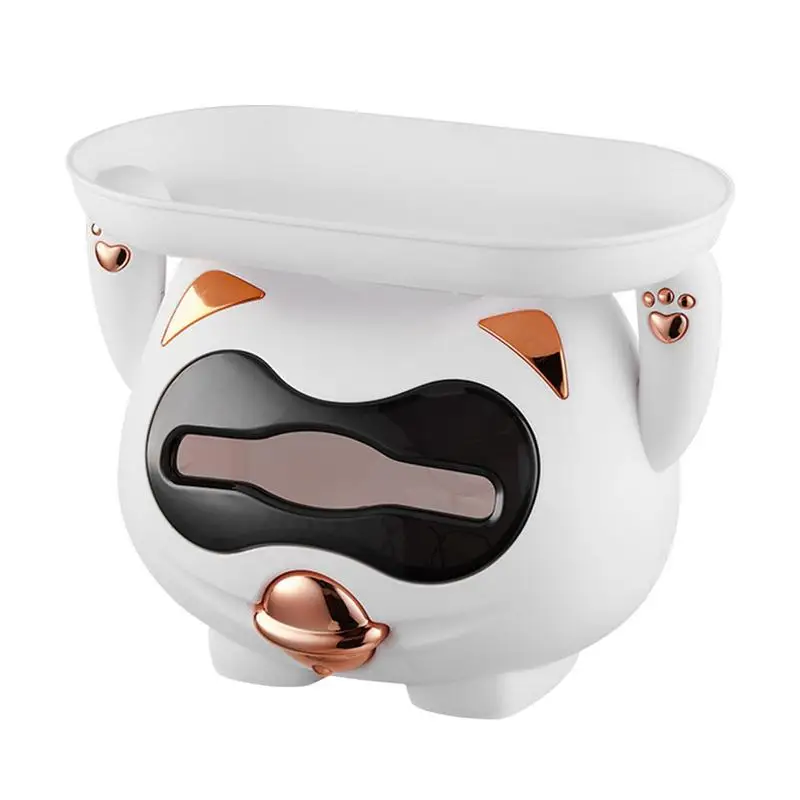 Multifunction Tissue Box Multifunctional Cat Shape Tissue Box Cover Napkin Holder Cartoon Cat Shape Tissue Holder Dispenser
Multifunction Tissue Box Multifunctional Cat Shape Tissue Box Cover Napkin Holder Cartoon Cat Shape Tissue Holder Dispenser
