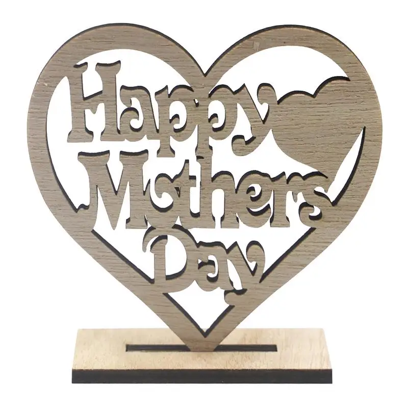 Happy Mother's Day Ornament Creative Heart-Shaped Figurine For Mother's Day Home Art Decor Ornaments For Dining Room Bedroom
Happy Mother's Day Ornament Creative Heart-Shaped Figurine For Mother's Day Home Art Decor Ornaments For Dining Room Bedroom