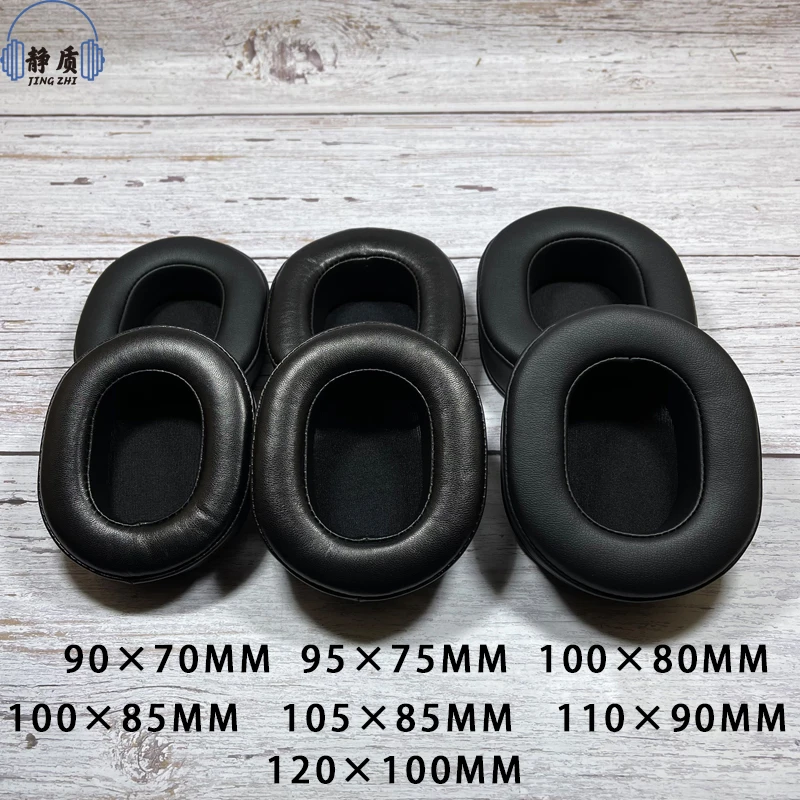 Square Oval Headphone Earpads Replacement Soft Leather Memory Foam Cover100x80mm Full Size Earpads for ATH / AKG / Sennheiser
Square Oval Headphone Earpads Replacement Soft Leather Memory Foam Cover100x80mm Full Size Earpads for ATH / AKG / Sennheiser