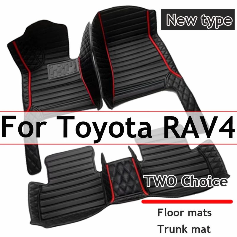 

Car Floor Mats For Toyota RAV4 Non-Hybrid 2013 2014 2015 2016 2017 2018 2019 Custom Auto Foot Pads Interior Accessories