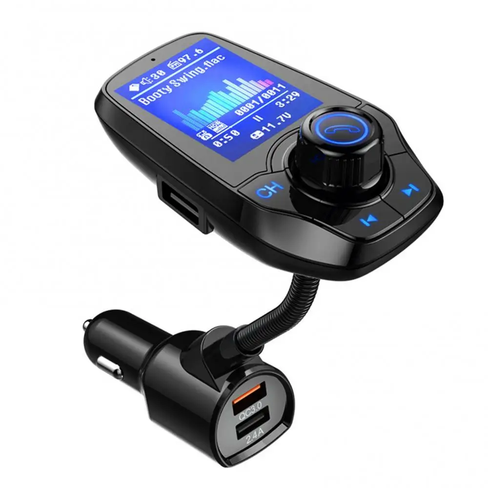 

Wireless FM Modulator AUX Audio MP3 Player USB Car Charger Handsfree Bluetooth-compatible Car Kit FM Transmitter Car Accessories