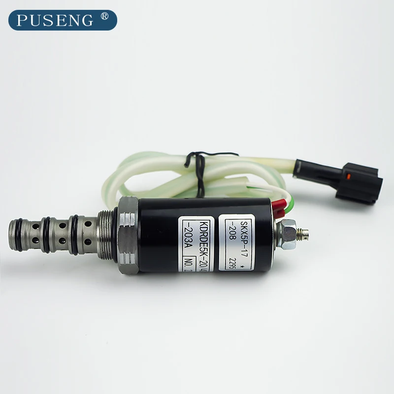 

For Sumitomo Sh200/210-5/Sk200-3 Pilot Safety Lock Hydraulic Pump Proportional Solenoid Valve Excavator Accessories